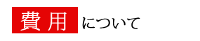 費用について
